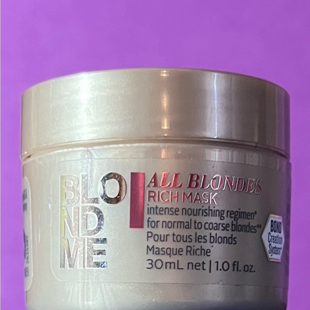 BLONDME All Blondes Rich Mask (brand new)